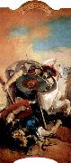 Giovanni Battista Tiepolo Eteokles und Polyneikes oil